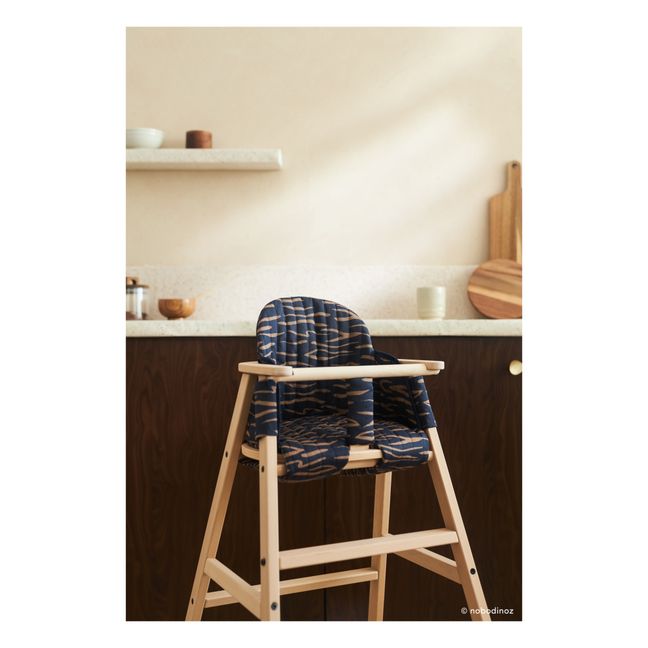 Assise pour chaise haute Growing green | Bleu marine