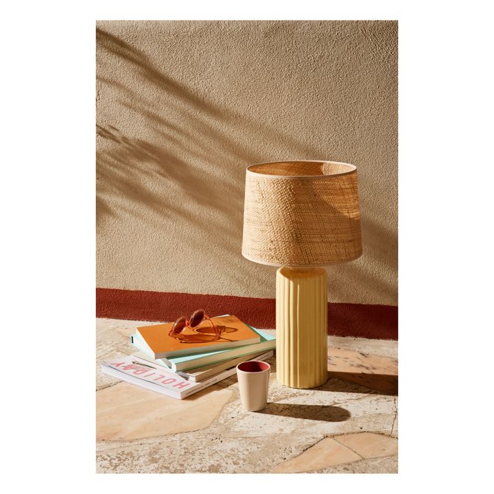 Lampe de table Portofino | Jaune pâle- Image produit n°1