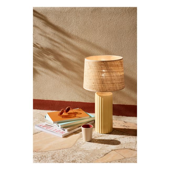 Lampe de table Portofino | Blasses Gelb