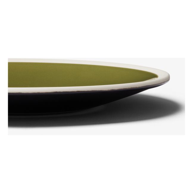 Assiette plate Sicilia D26 cm | Verde Kaki