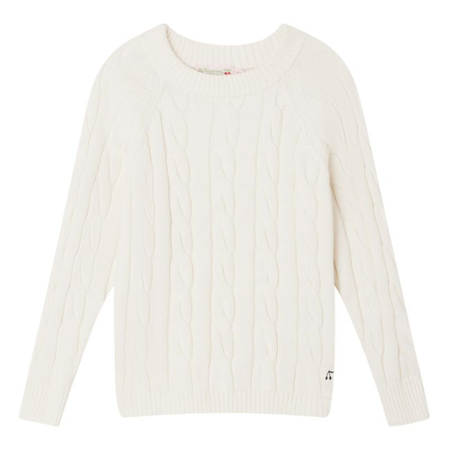 Pull Coton et Cachemire Dalton | Ecru