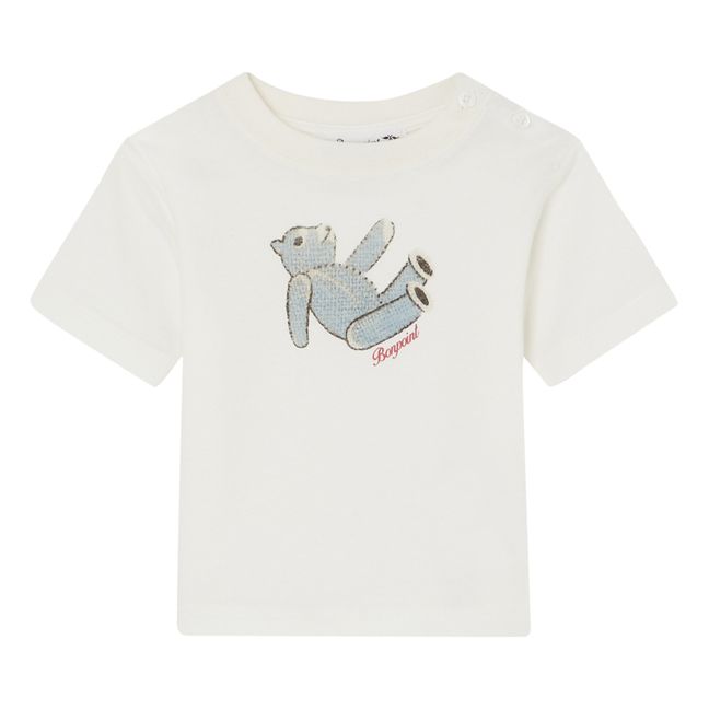 Cai Teddy Bear T-Shirt | Ecru