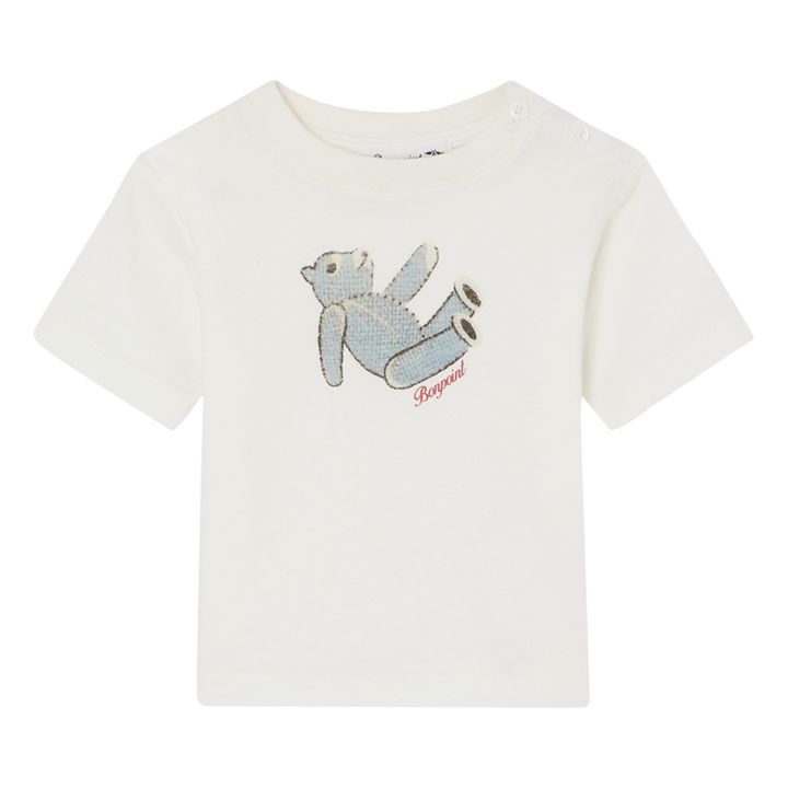 T-Shirt Ourson Cai | Ecru- Image produit n°0