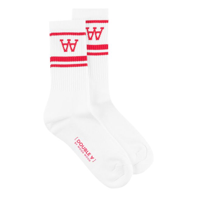 Chaussettes 2-pack | Rouge