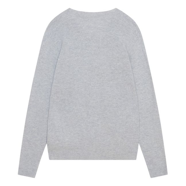 Cadigan Leo Lambswool | Gris