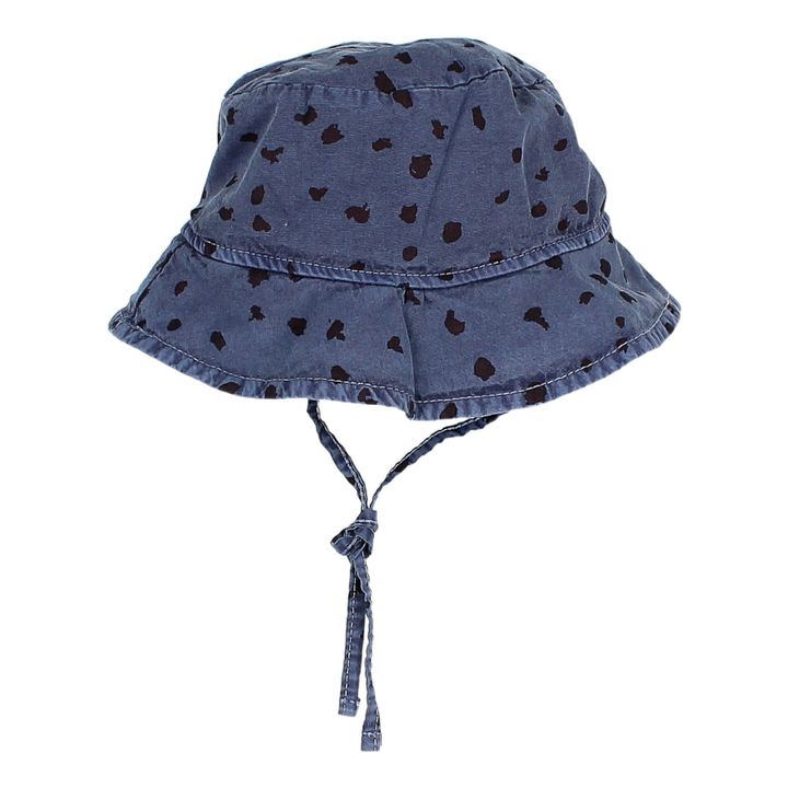 Búho Organic Cotton Animal Baby Hat Navy blue Smallable