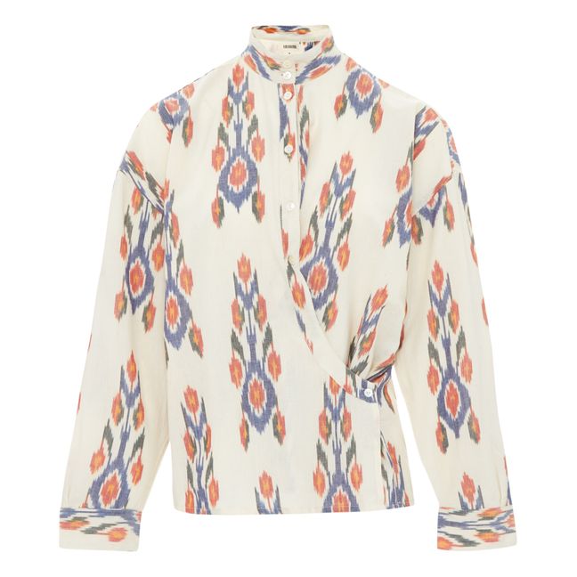 Ikat Shirt | Crema