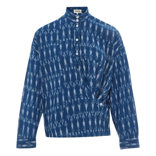 Ikat Shirt | Azul índigo