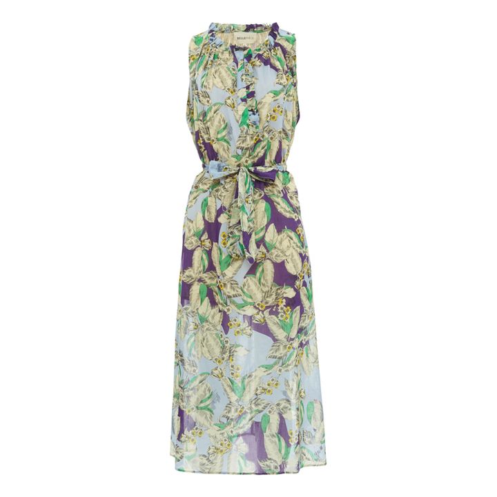 Denize Flower Dress | Violeta- Imagen del producto n°0