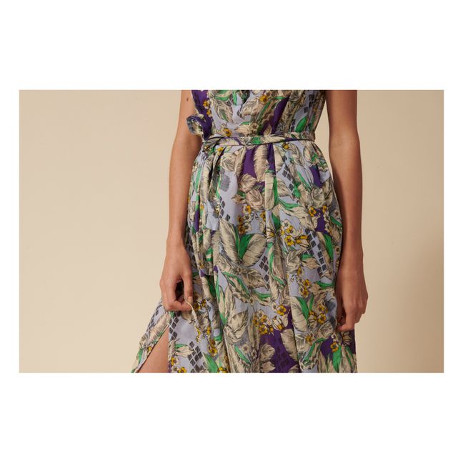 Denize Flower Dress | Violett