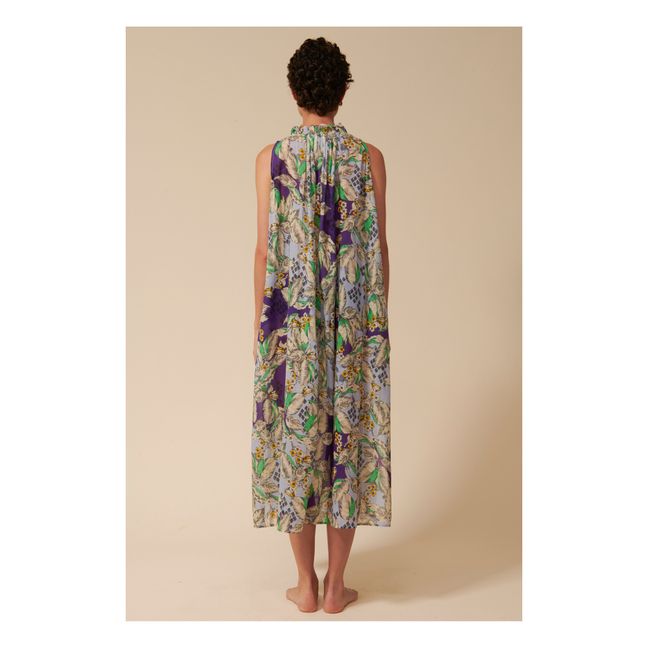 Denize Flower Dress | Violett