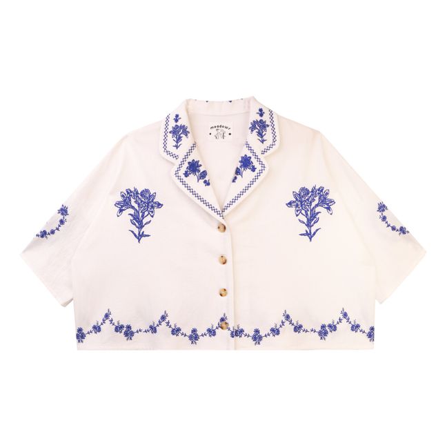 Chemise Penstemon Broderies | Bianco