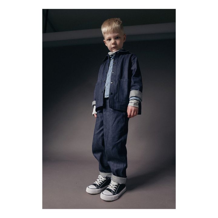 Jeansjacke aus Bio-Baumwolle | Indigo- Produktbild Nr. 1