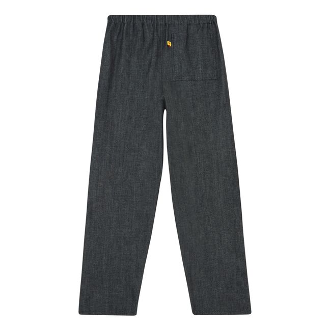 Pantalon en Denim Coton Bio | Gris anthracite