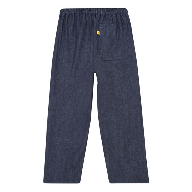 Pantaloni in denim di cotone organico | Indigo