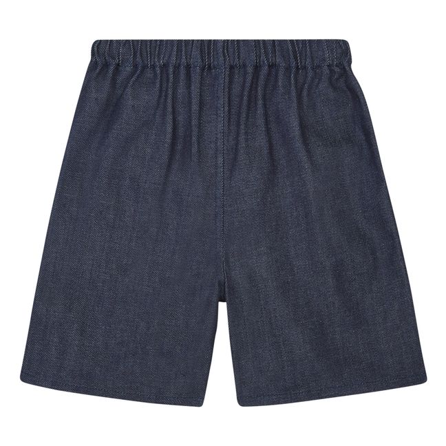 Shorts in denim in cotone organico | Indigo
