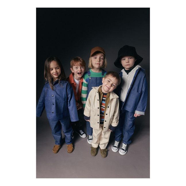 Veste en Denim Coton Bio | Ecru