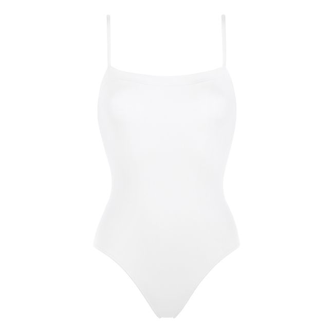 Aquarelle One-piece Swimsuit | White