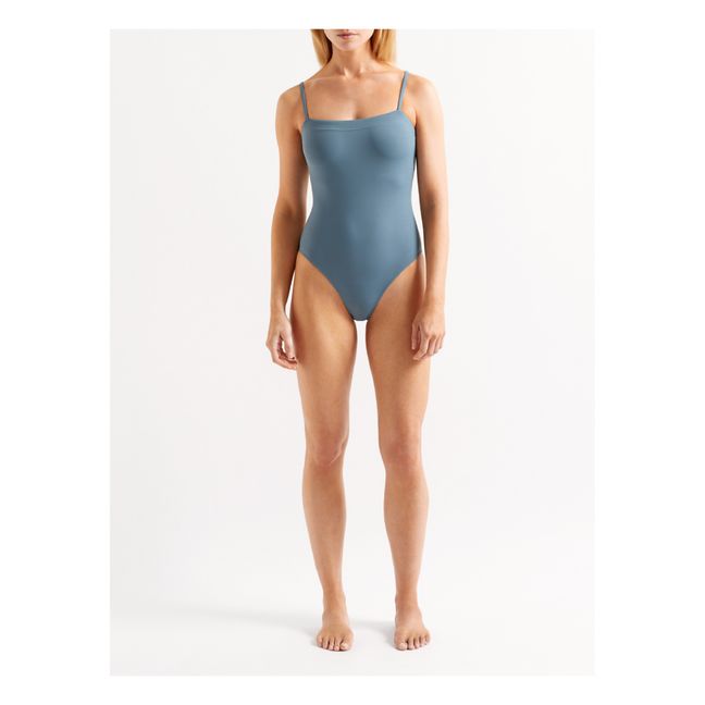 Aquarelle One-piece Swimsuit | Grey blue