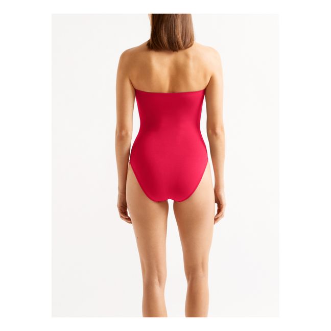 Cassiopée Swimsuit | Raspberry red