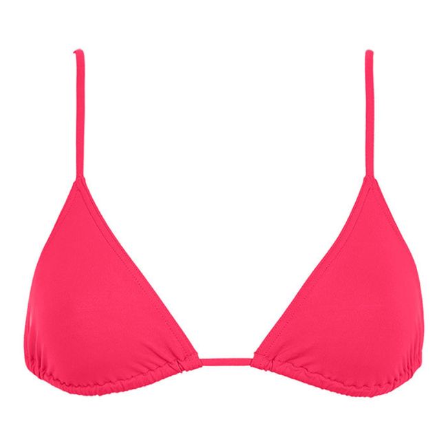 Mouna Bikini Top | Raspberry red