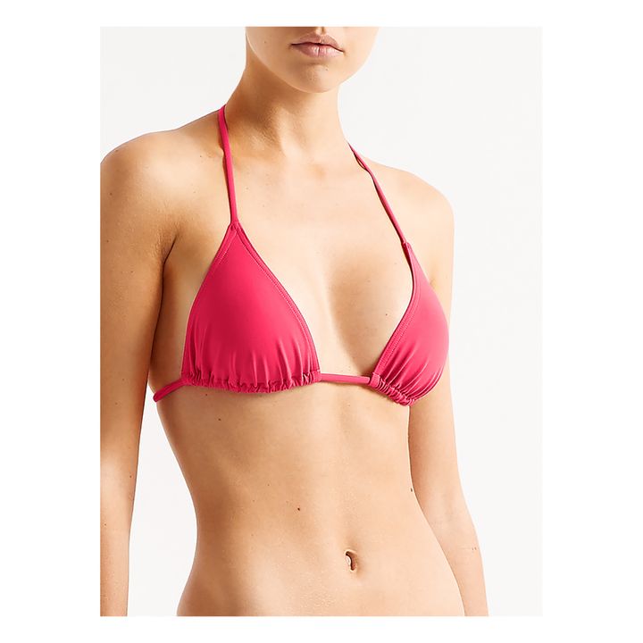 Top Bikini Mouna | Rosso lampone- Immagine del prodotto n°0