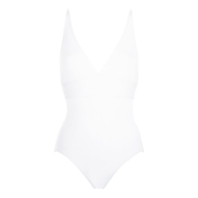 Maillot 1 Pièce Larcin | Blanc