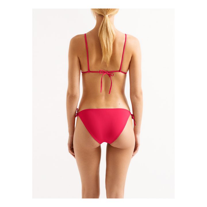 Slip bikini Malou | Rosso lampone- Immagine del prodotto n°3