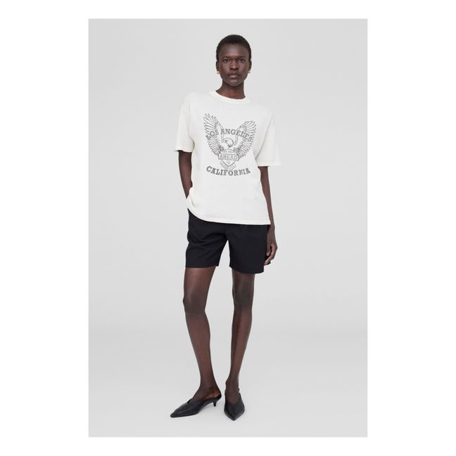 T-shirt Milo Black Eagle | Blanc cassé