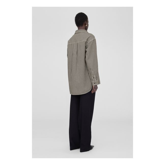 Sur-Chemise Sloan Rayures | Noir