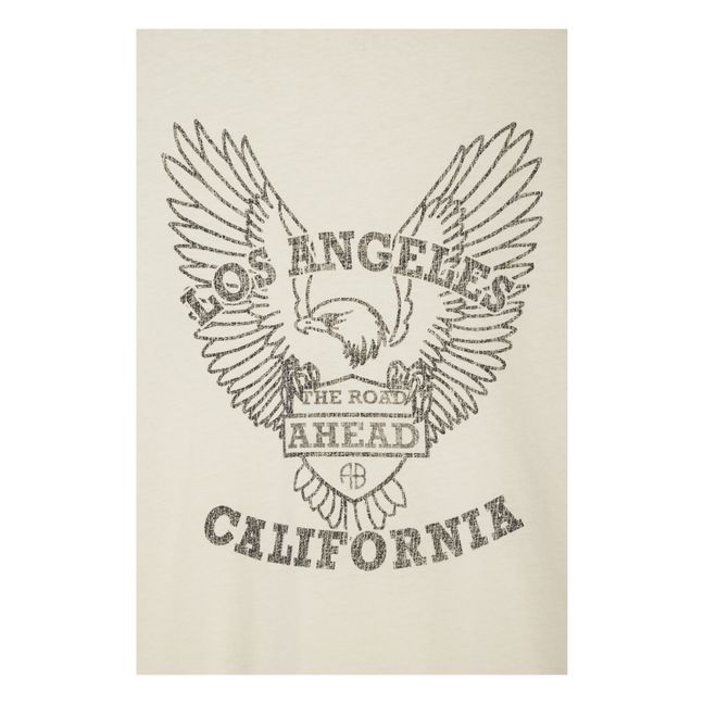 T-shirt Milo Black Eagle | Blanc cassé