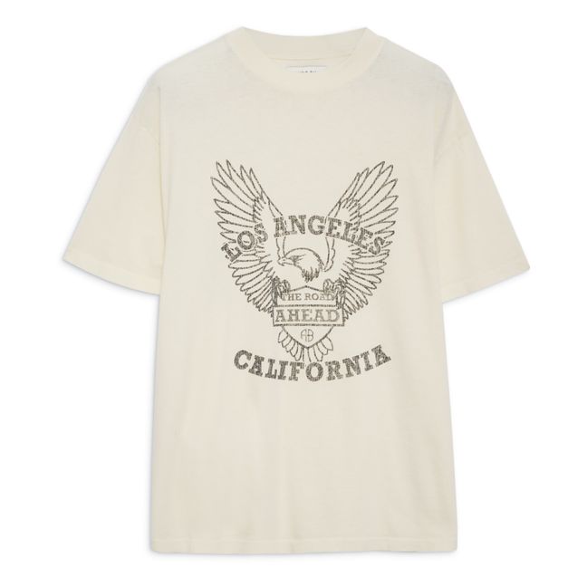 T-shirt Milo Black Eagle | Blanc cassé