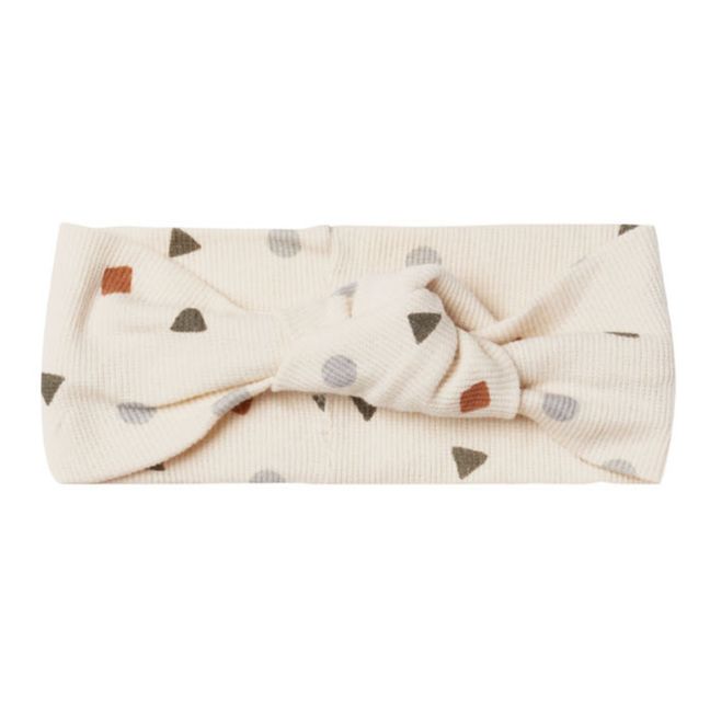 Bandeau à Nœud Coton Bio | Ecru