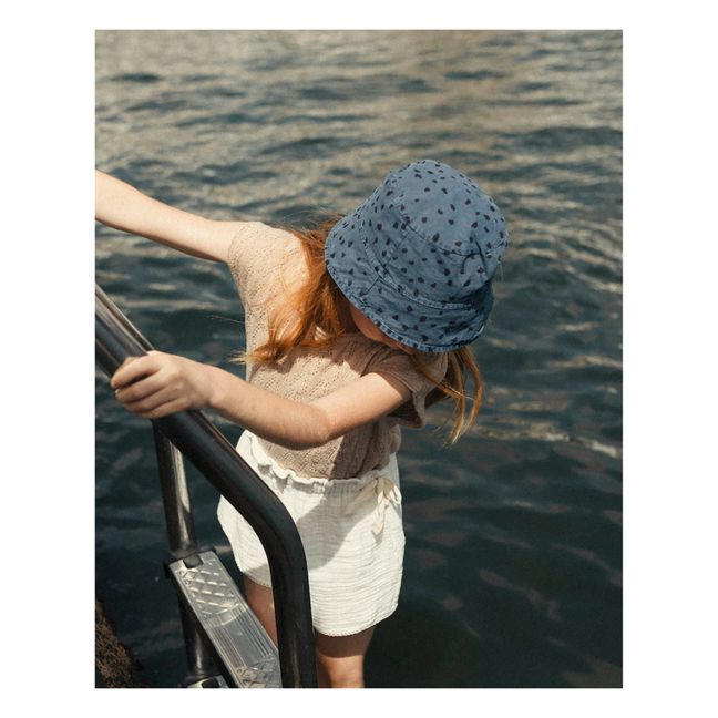 Amelia Organic Cotton Hat | Navy