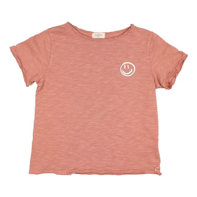 Camiseta de algodón orgánico para bebé | Terracotta
