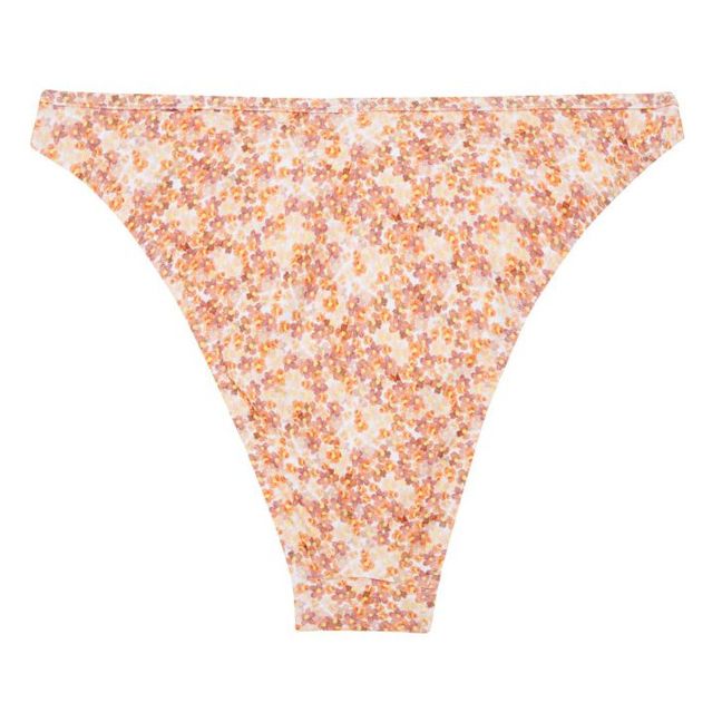 Yucca Floral Printed Bikini Bottom | Naranja