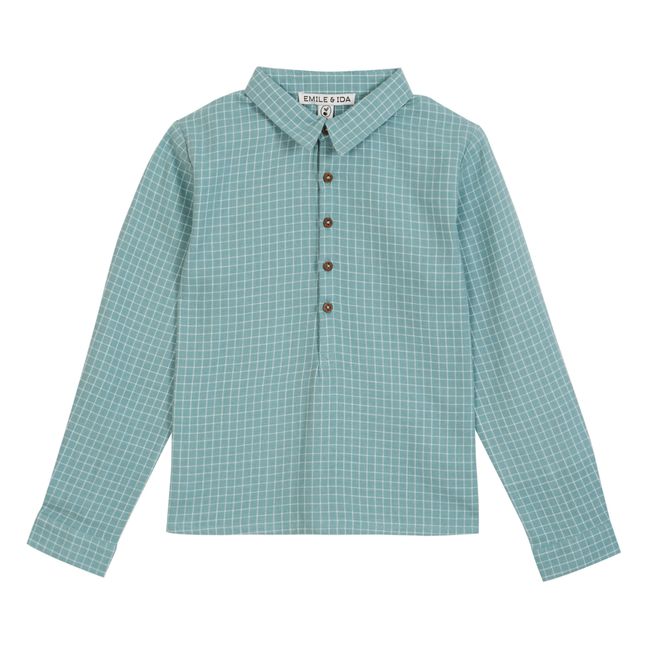 Kurta Vichy | Bleu