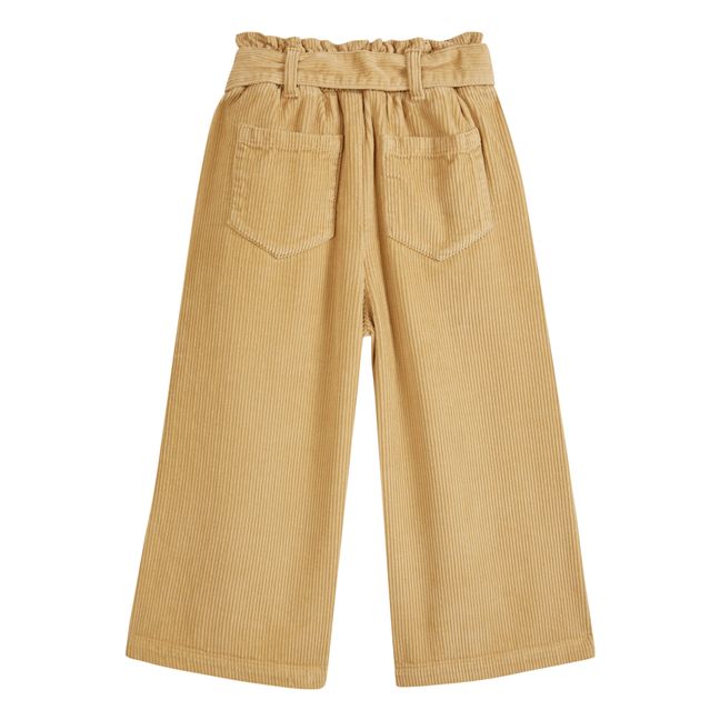 Corduroy Pants | Yellow