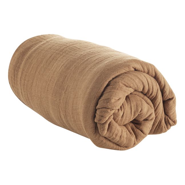 Nut Fitted Sheet | Camel