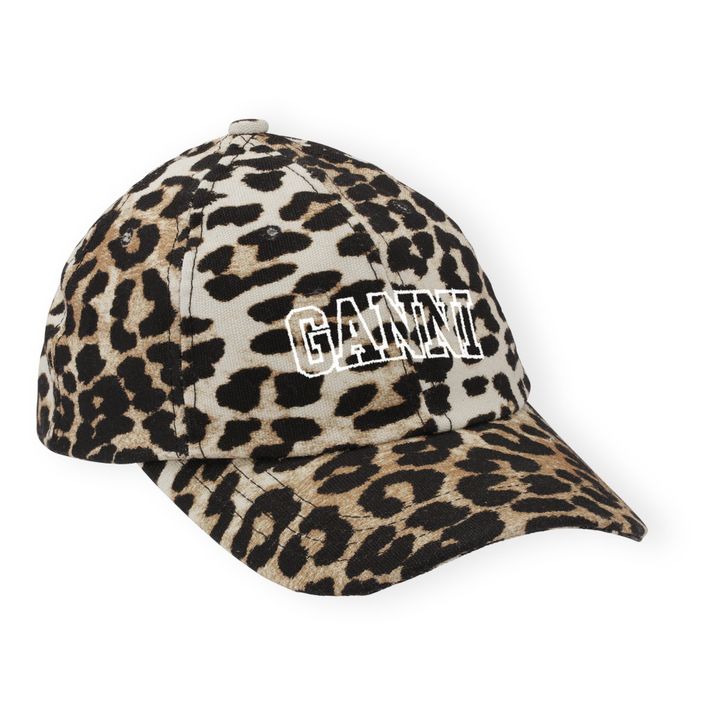 Gorra de algodón orgánico estampada | Leopardo- Imagen del producto n°0