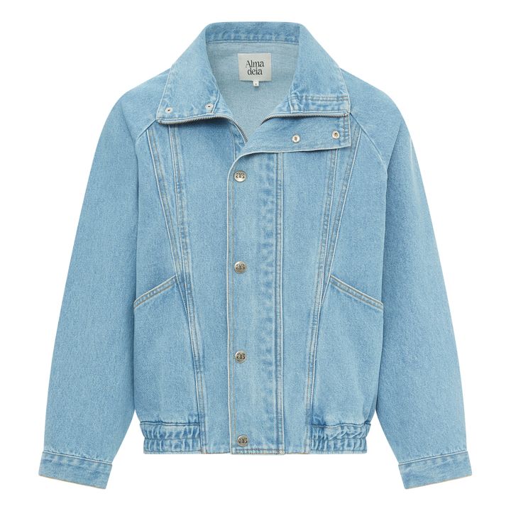 Denimhemd Bio-Baumwolle | Denim Bleached- Produktbild Nr. 0