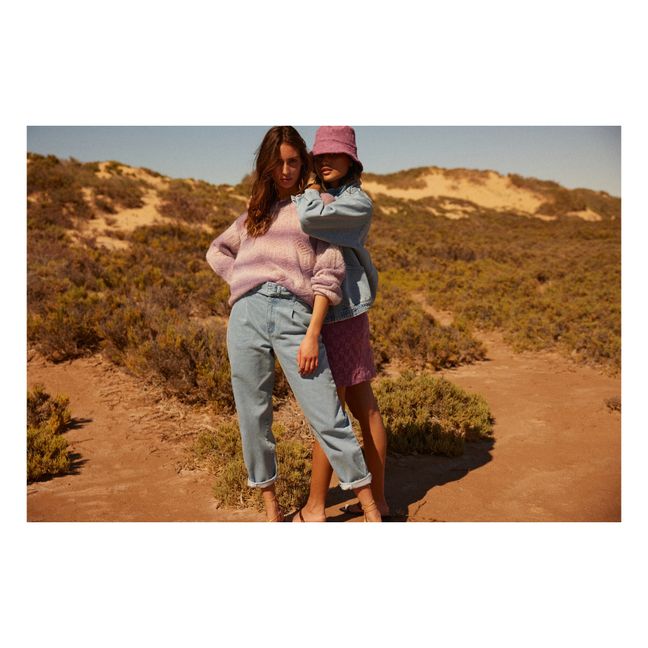 Blouson Denim Coton Bio | Denim bleached