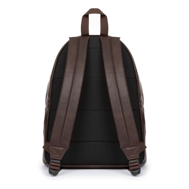 Padded Pak’r Vegan Leather Backpack | Marrón