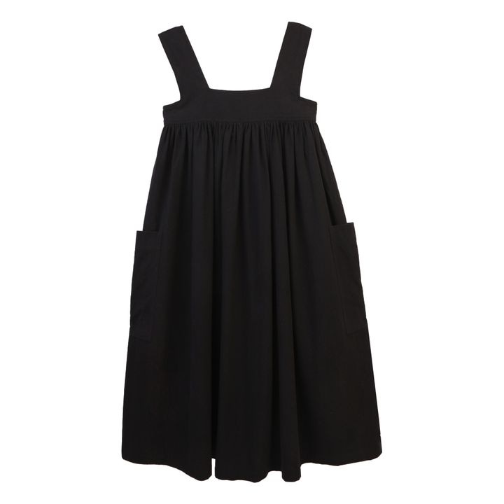 Vestido de lino Cameron | Negro- Imagen del producto n°0