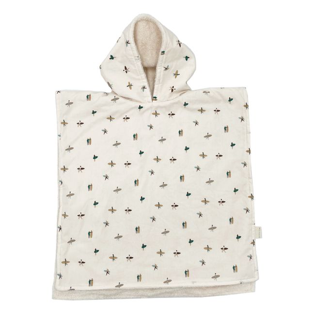 Poncho de bain Teo | Ecru