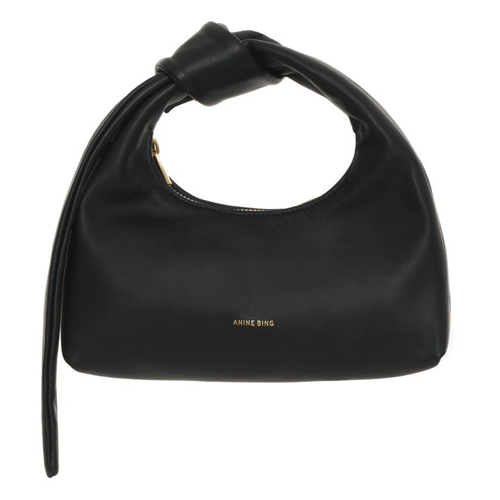 Grace Mini Leather Bag | Black- Product image n°0