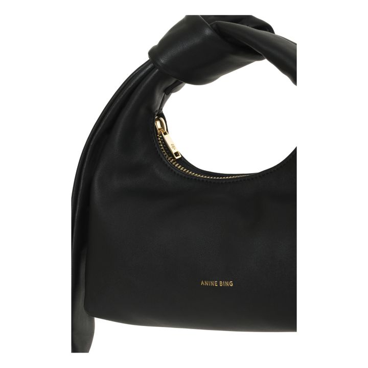 Grace Mini Leather Bag | Black- Product image n°4
