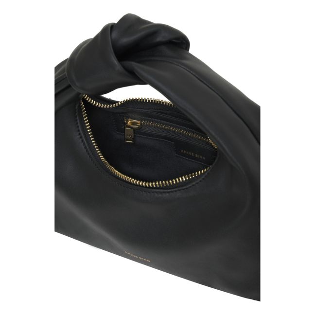 Grace Mini Leather Bag | Nero