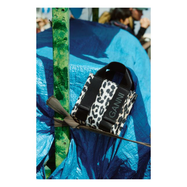 Sac Mini Tech Imprimé Matières Recyclées  | Léopard