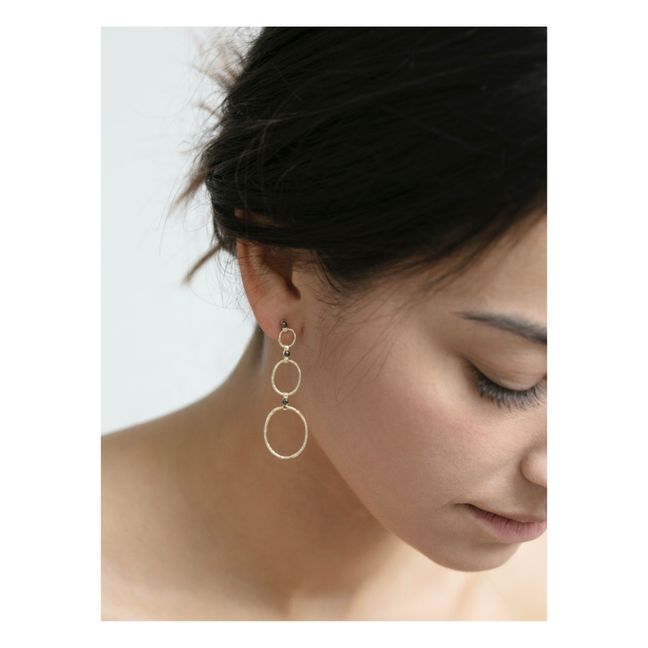 Boucles d'oreilles Bea | Doré